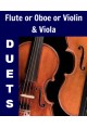 Flute or Oboe or Violin & Viola Duets